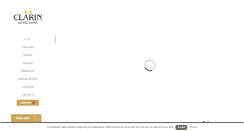 Desktop Screenshot of hotelclarin.it